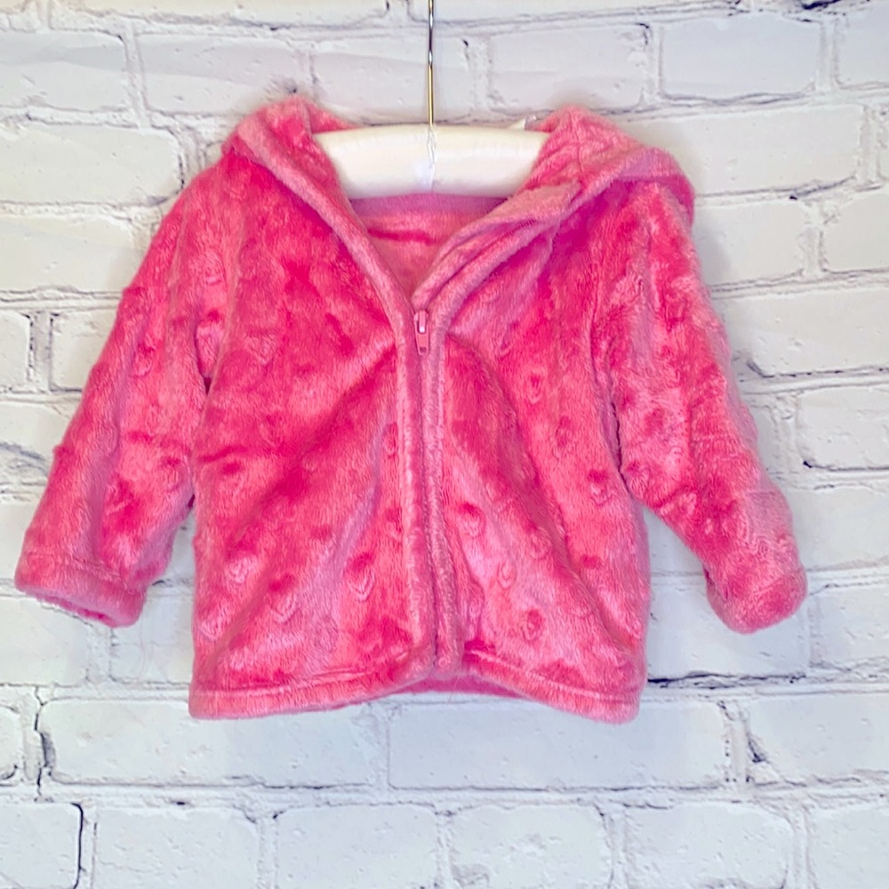 Speciality Baby Fuzzy Fleece Jacket Size 12 Months